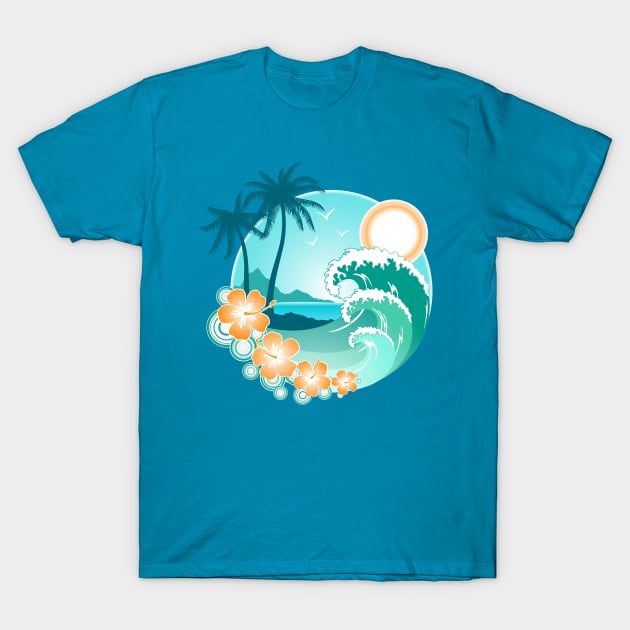 Summer Paradise T-Shirt by vladocar